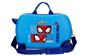 Детский чемодан SPIDERMAN ABS 45 см - синий - Img 3