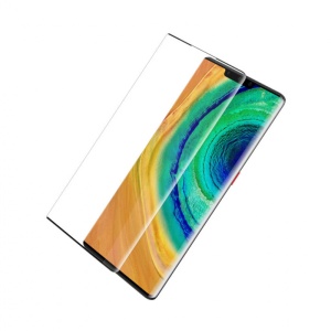 Закаленное стекло Nillkin 3D CP+Max для Huawei Mate 30 Pro черное - Img 2