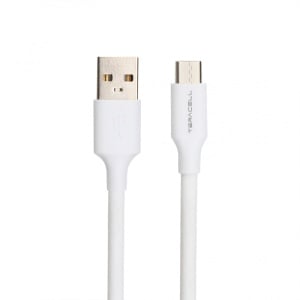 Зарядное устройство Teracell Evolution TC-09 QC4.0 20 Вт с кабелем Type C, белое, CE - Img 2