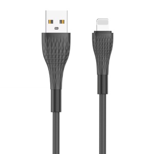 Кабель для передачи данных LDNIO LS672 30 Вт iPhone, серый, 2 м - Img 2