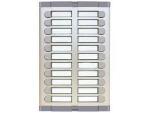 Клавиатура Urmet 925/022 с 22 клавишами без места для микрофонного блока