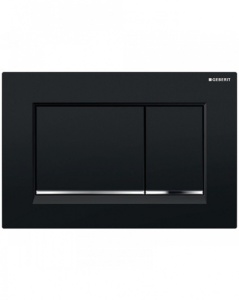 Кнопка Geberit SIGMA30, черная глянцевая - Img 2
