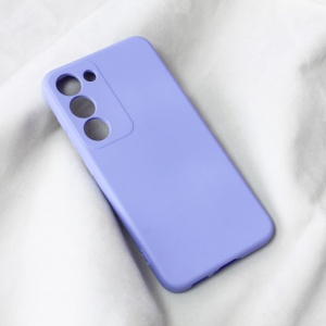 Мягкий бархатный чехол Teracell для Samsung S911B Galaxy S23, фиолетовый