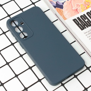 Нано-силиконовый чехол для Samsung A556B Galaxy A55 5G, темно-синий - Img 1