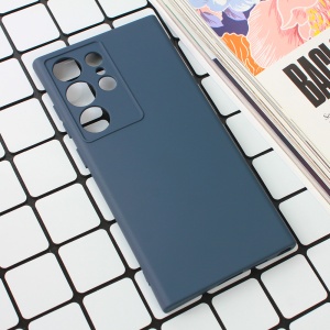 Нано-силиконовый чехол для Samsung S928B Galaxy S24 Ultra Dark Blue