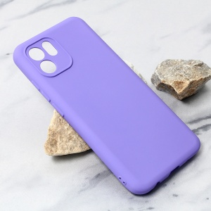 Нано-силиконовый чехол для Xiaomi Redmi A1/A2 фиолетовый