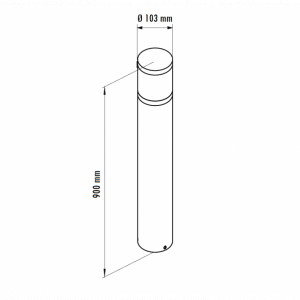 Stubna LED svetiljka JM-4605 12W