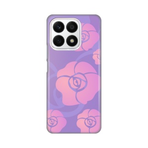 Силиконовый чехол с принтом для Honor X8a Blossom