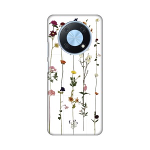 Силиконовый чехол с принтом для Huawei Nova Y90 Flower