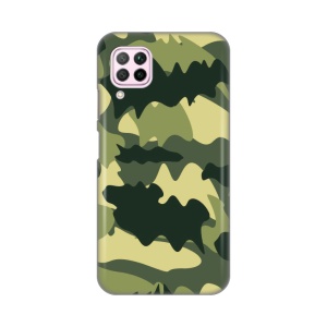 Силиконовый чехол с принтом для Huawei P40 Lite/Nova 6 SE Army