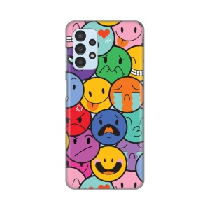 Силиконовый чехол с принтом для Samsung A135F Galaxy A13 4G Smiles