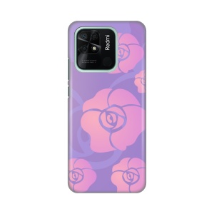 Силиконовый чехол с принтом для Xiaomi Redmi 10C Blossom