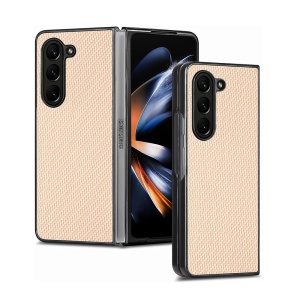 Складной чехол для Samsung F946B Galaxy Z Fold 5 5G золотой