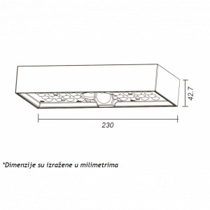 Solarna LED svetiljka LD-SWL 6W
