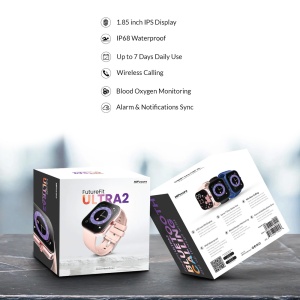 Умные часы HiFuture Fit Ultra 2 черные - Img 2