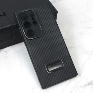 Чехол с карбоновой полосой для Samsung S928B Galaxy S24 Ultra Black
