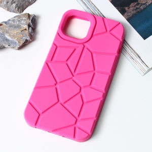 Чехол Color Stone для iPhone 14 6.1 розовый