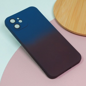 Чехол Rainbow Spring для iPhone 12 6.1 темно-синий бордовый