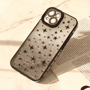 Чехол Shiny Frame для iPhone 13 6.1, черный