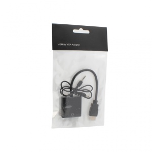 Adapter HDMI-VGA (with Audio) crni JWD-HDMI8 - Img 3