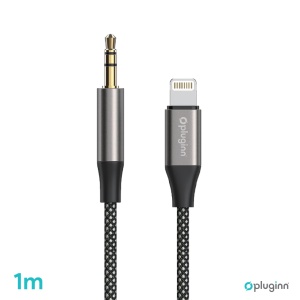 Adapter Pluginn 3.5mm na Lightning 1m crni - Img 2