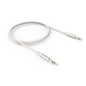 Audio kabl LDNIO LS-Y02 Aux 3.5mm sivi 1m - Img 1