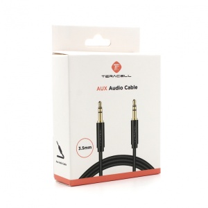 Audio kabl Teracell Aux 3.5mm crni 1.2m - Img 1