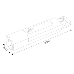 BATERIJSKA LED LAMPA YS-51034 PUNJIVA - Img 8