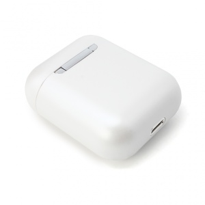 Bluetooth slusalice Airpods Inpods metalik bele HQ - Img 3