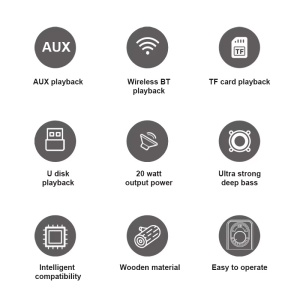 Bluetooth zvucnik Kisonli G103 crni - Img 4