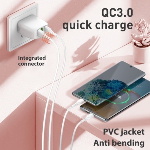 Data kabl LDNIO LS841 25W Fast iPhone lightning beli 1m - Img 3