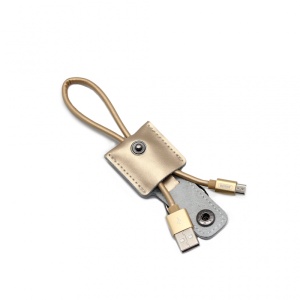 Data kabl REMAX Moss RC-079m micro USB zlatni 1m - Img 3