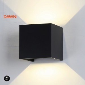 DAWN LED SVETILJKA A310 ZIDNA 6W 3000K IP54 CRNA - Img 5