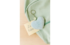 ENSO FLUFFY CHARMS dečiji privezak - perla plava - Img 3