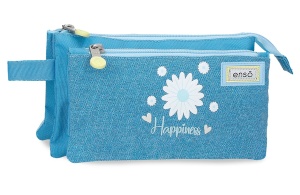 ENSO HAPPINESS prazna pernica sa 3 pregrade