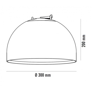 EOS SEMISPHERE P0862-300A1 24W 3000K CRNA - Img 2