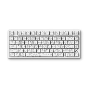 Gaming tastatura MCHOSE Jet 75 Hall Effect Magnetic Switch white topographic - Img 2