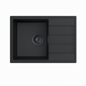 Granitna sudopera MILO METRO 62x44 Lava stone sa sifonom - Img 1