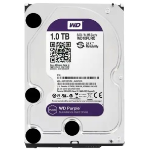 Hard disk 1TB SATA3 Western Digital Caviar 64MB WD10PURZ Purple