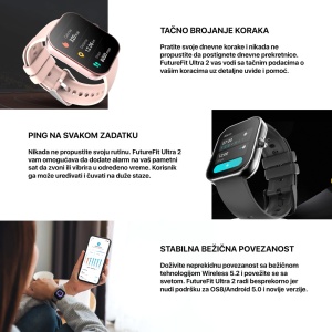 HiFuture Smart Watch Fit Ultra 2 crni - Img 4