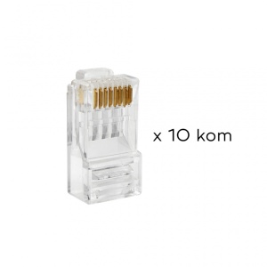 Konektor RJ45 CAT6 8P8C JWD-AD81 10 kom - Img 1