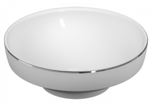 Lavabo nadgradni VITRA Water jewles Ø40cm platina - Img 2