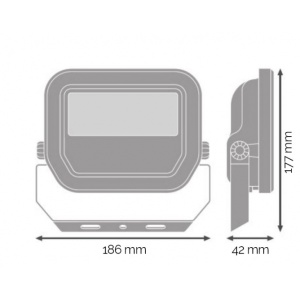 LEDVANCE LED REFLEKTOR 30W/6500K SYM 100 BL - Img 3