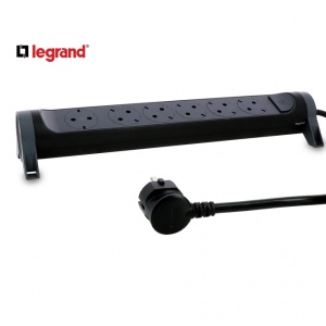 LG 694540 PRODUZNI BLOK 6X2P+E 3M (CRNA/T.SIVA) - Img 2