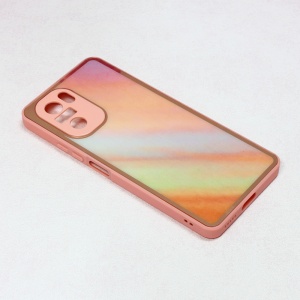 Maska Candy Marble za Xiaomi Poco F3/Mi 11i roze