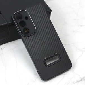 Maska Carbon Stripe za Samsung S926B Galaxy S24 Plus crna