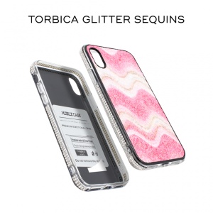 Maska Glitter Sequins za Samsung N970F Galaxy Note 10 pink - Img 2