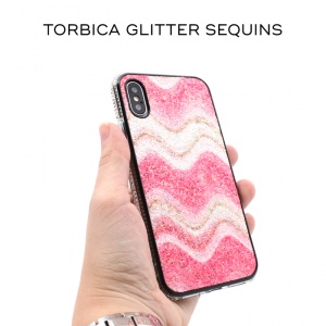 Maska Glitter Sequins za Samsung N970F Galaxy Note 10 pink - Img 4
