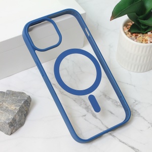 Maska Magsafe Shining Camera za iPhone 15 6.1 tamno plava