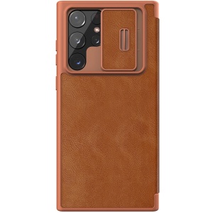 Maska Nillkin Qin Pro za Samsung S908B Galaxy S22 Ultra 5G braon - Img 2
